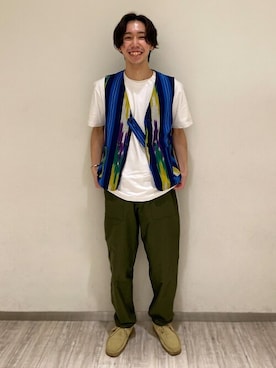 一谷さん(メンズ・174cm)の夏コーディネート