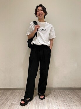 一谷さん（メンズ・174cm）の夏コーディネート