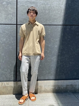 一谷さん（メンズ・174cm）の夏コーディネート