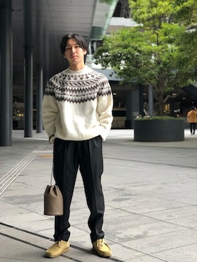 一谷さん（メンズ・174cm）の秋コーディネート