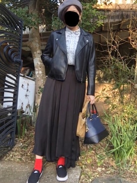 hanaco ‪✾‬さん（レディース・156cm）の冬コーディネート