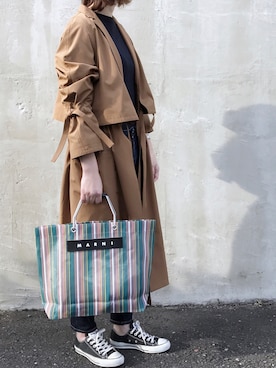 「LEVIS REDWIRE（リーバイスレッドワイヤー）のアイテム」を使った、maaさん（レディース・165cm）の春コーディネート