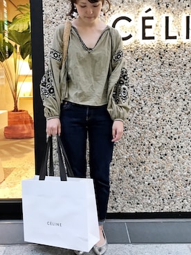 「LEVIS REDWIRE（リーバイスレッドワイヤー）のアイテム」を使った、maaさん（レディース・165cm）の夏コーディネート