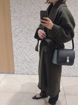 「AP STUDIO（エーピーストゥディオ）のアイテム（その他アウター）」を使った、maaさん（レディース・165cm）の冬コーディネート