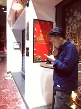 「工装」｜「アイテム（ジャケット/アウター）」を使った、_Javbさん（メンズ・173cm）の春コーディネート