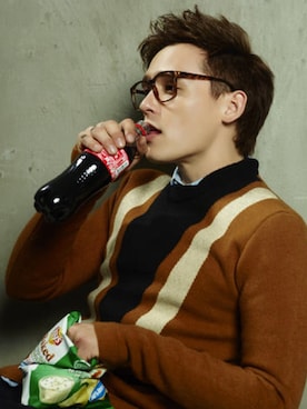 「H&M（エイチ・アンド・エム）のアイテム（ジャケット/アウター）」を使った、MONETさん（メンズ・183cm・20代）の春コーディネート