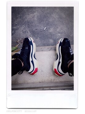 「BALENCIAGA（バレンシアガ）のアイテム（その他シューズ）」を使った、MONETさん（メンズ・183cm）の秋コーディネート