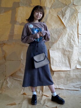 megumiさん（レディース・158cm）の秋コーディネート