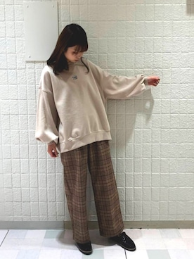 megumiさん（レディース・158cm）の冬コーディネート