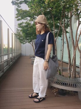 「Scye（サイ）のアイテム」を使った、ナカヤさん（レディース・160cm）の夏コーディネート