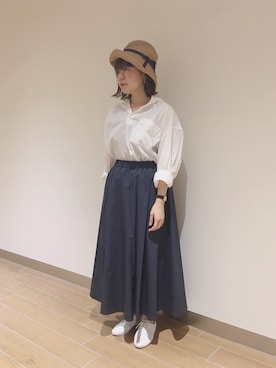 ナカヤさん（レディース・160cm）の春コーディネート