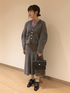 ナカヤさん（レディース・160cm）の秋コーディネート