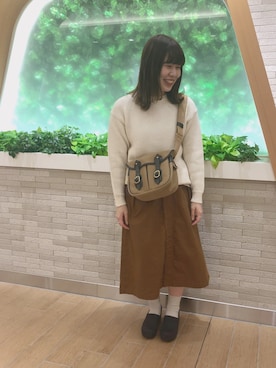 ナカヤさん(レディース・160cm)の冬コーディネート