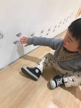 taira☺︎anjiさん（キッズ・90cm）の春コーディネート