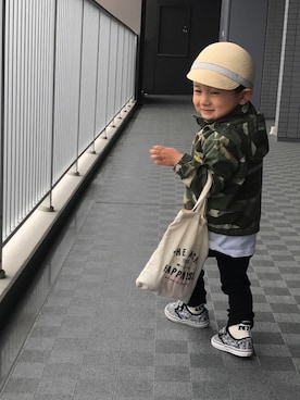 taira☺︎anjiさん(キッズ・90cm)の春コーディネート