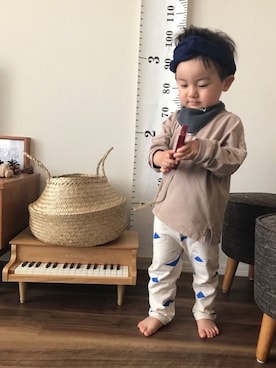 taira☺︎anjiさん（キッズ・90cm）の春コーディネート