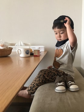 taira☺︎anjiさん（キッズ・90cm）の夏コーディネート