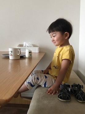 taira☺︎anjiさん（キッズ・90cm）の夏コーディネート