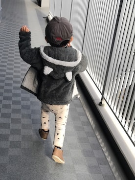 「patagonia」｜「アイテム（その他アウター）」を使った、taira☺︎anjiさん（キッズ・90cm）の冬コーディネート