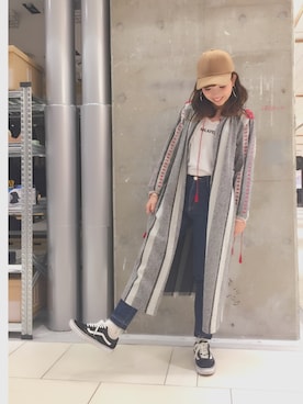 佐藤 麻理さん（レディース・163cm）の冬コーディネート