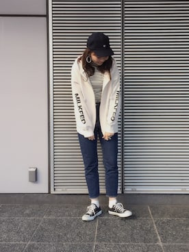 佐藤 麻理さん（レディース・163cm）の冬コーディネート