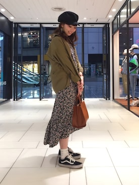 佐藤 麻理さん（レディース・163cm）の春コーディネート