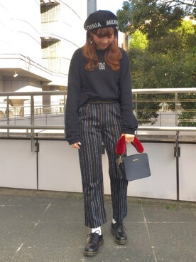 佐藤 麻理さん（レディース・163cm）の秋コーディネート