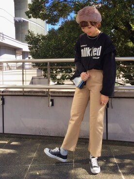 佐藤 麻理さん（レディース・163cm）の秋コーディネート