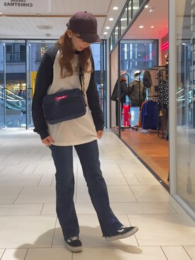 佐藤 麻理さん(レディース・163cm)の冬コーディネート