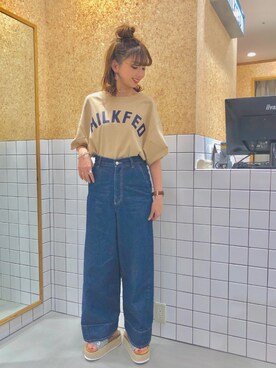 佐藤 麻理さん（レディース・163cm）の春コーディネート