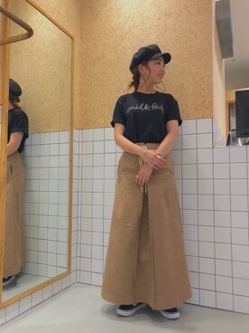 佐藤 麻理さん（レディース・163cm）の春コーディネート
