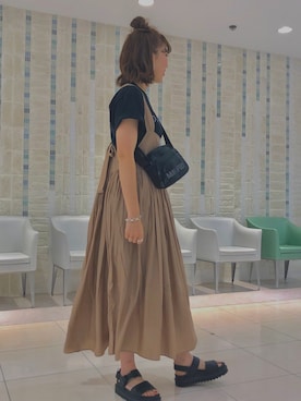 佐藤 麻理さん（レディース・163cm）の春コーディネート