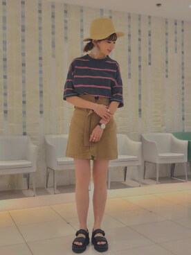 佐藤 麻理さん(レディース・163cm)の春コーディネート