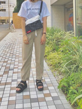 佐藤 麻理さん(レディース・163cm)の夏コーディネート