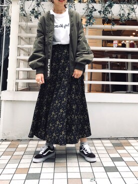 佐藤 麻理さん(レディース・163cm)の秋コーディネート