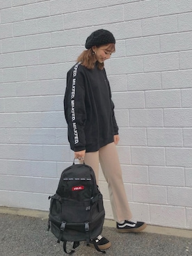 佐藤 麻理さん（レディース・163cm）の冬コーディネート