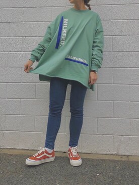 佐藤 麻理さん（レディース・163cm）の冬コーディネート