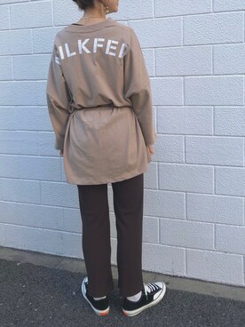 佐藤 麻理さん（レディース・163cm）の冬コーディネート