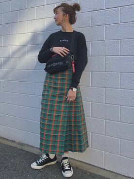 佐藤 麻理さん(レディース・163cm)の冬コーディネート