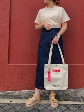 佐藤 麻理さん（レディース・164cm）の春コーディネート