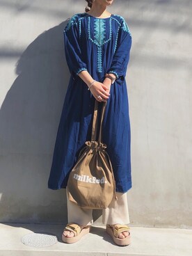 佐藤 麻理さん（レディース・164cm）の春コーディネート