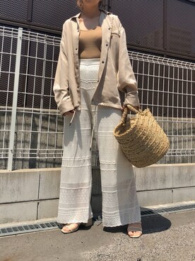 佐藤 麻理さん（レディース・164cm）の春コーディネート