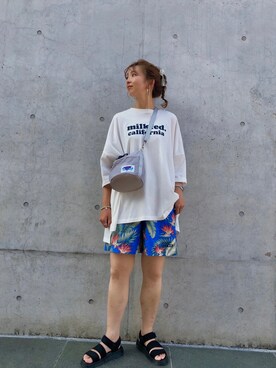 佐藤 麻理さん（レディース・164cm）の夏コーディネート