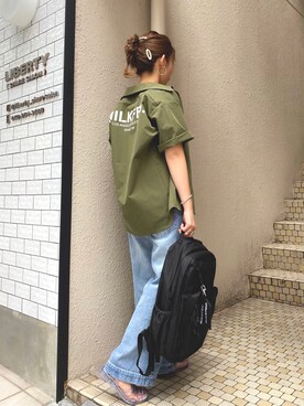 佐藤 麻理さん（レディース・164cm）の夏コーディネート