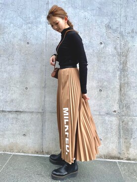 佐藤 麻理さん（レディース・164cm）の冬コーディネート