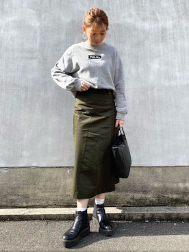 佐藤 麻理さん（レディース・164cm）の冬コーディネート