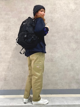 佐藤 麻理さん（レディース・164cm）の冬コーディネート