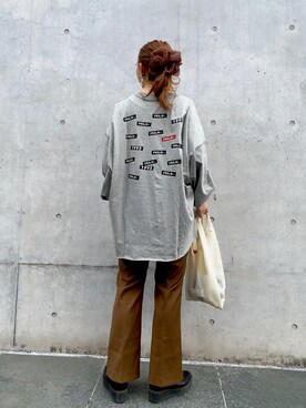 佐藤 麻理さん（レディース・164cm）の冬コーディネート