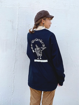 佐藤 麻理さん（レディース・164cm）の冬コーディネート