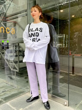 佐藤 麻理さん(レディース・164cm)の春コーディネート